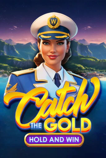 Catch the Gold pokie cover art with a ship captain